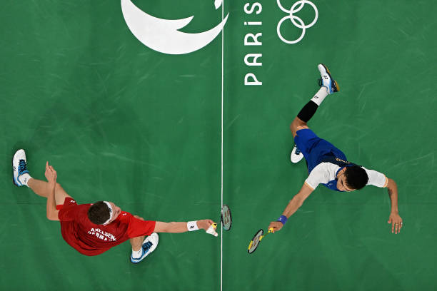 羽毛球接发球常见错误站位,你中招了吗?